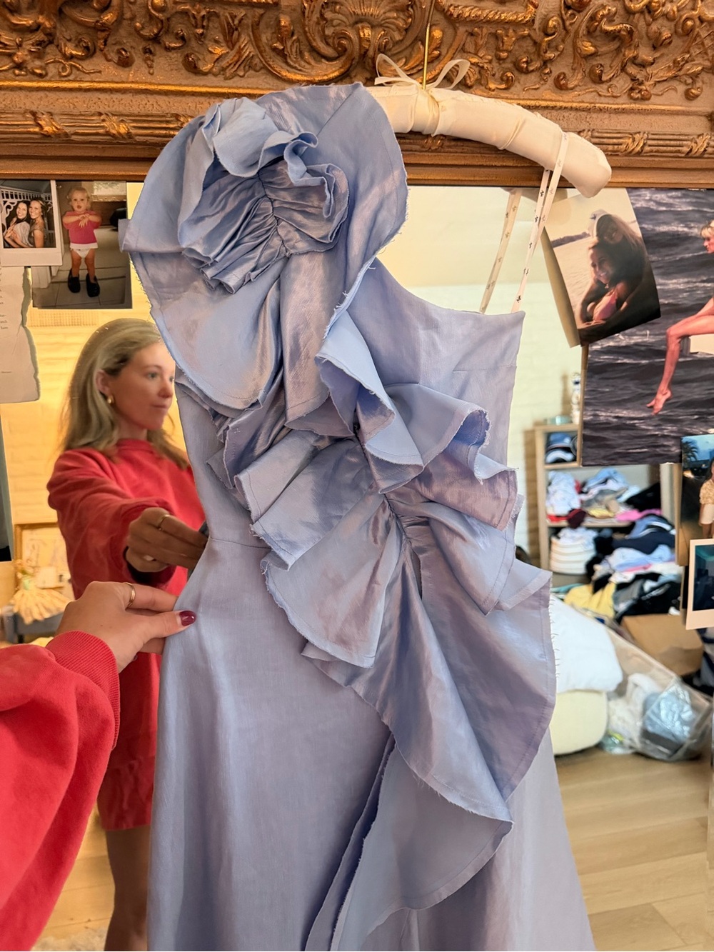 AJE 🥣 Adelia One-Shoulder Midi Dress 🫧 - Picture 8 of 10